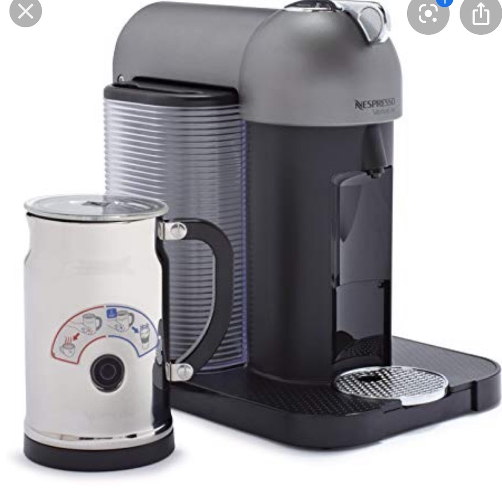 Nespresso Vertuoline Coffeemaker and Milk Frother